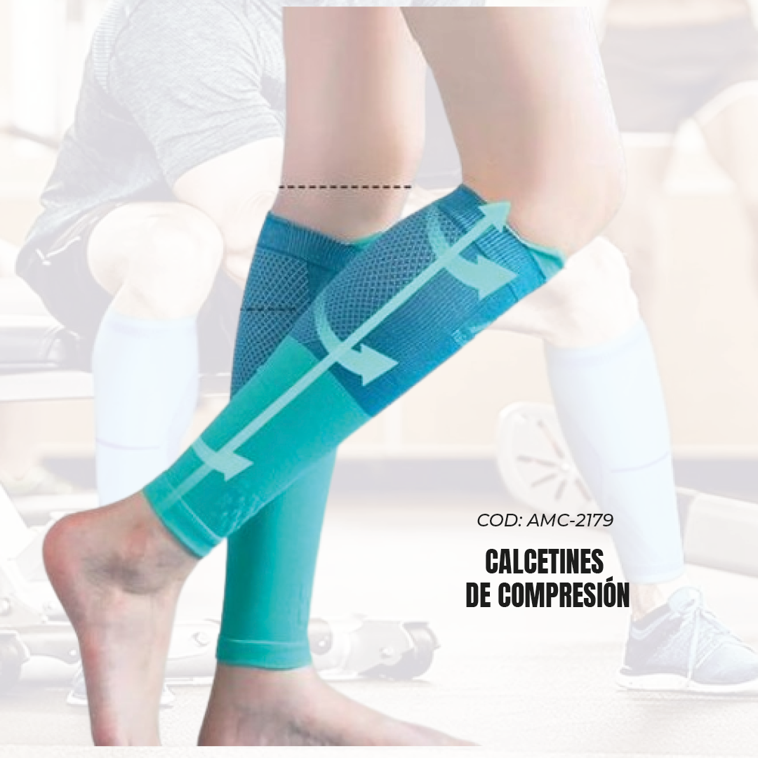 Medias de compresion Pantorrillerra Combo 3x1