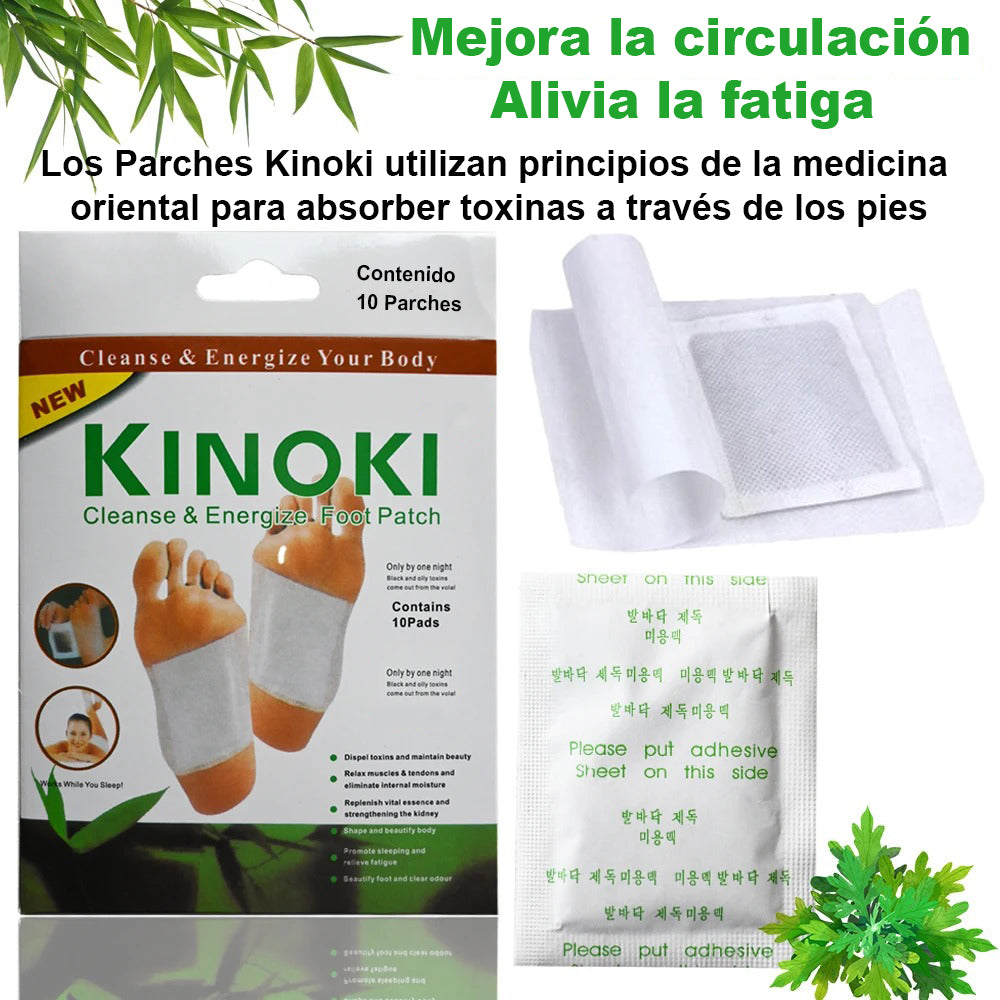 Parches Desintoxicantes KINOKI