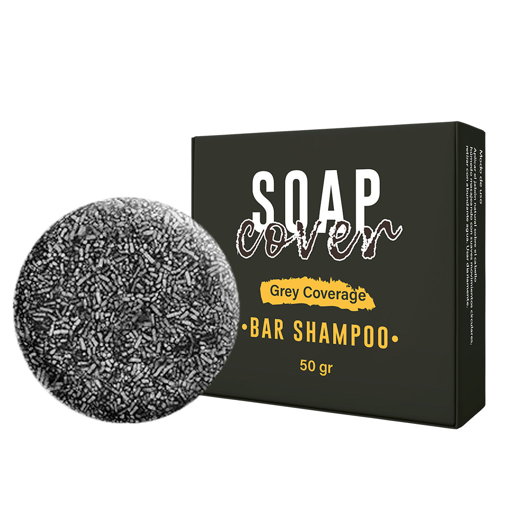 Shampoo en Barra Anti Canas Natural, Con Extractos Orgánicos de Espina del Diablo, Baya de Saúco y Vitamina D – Fortalece y Revitaliza el Cabello y la Barba
