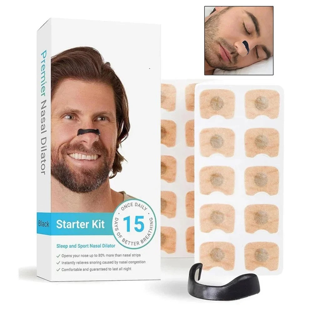 Tiras Nasales Magnéticas para Reducir Ronquidos