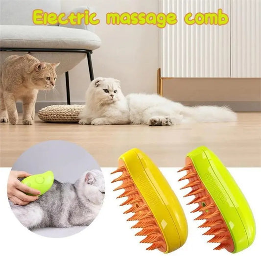 Cepillo para gatos a vapor