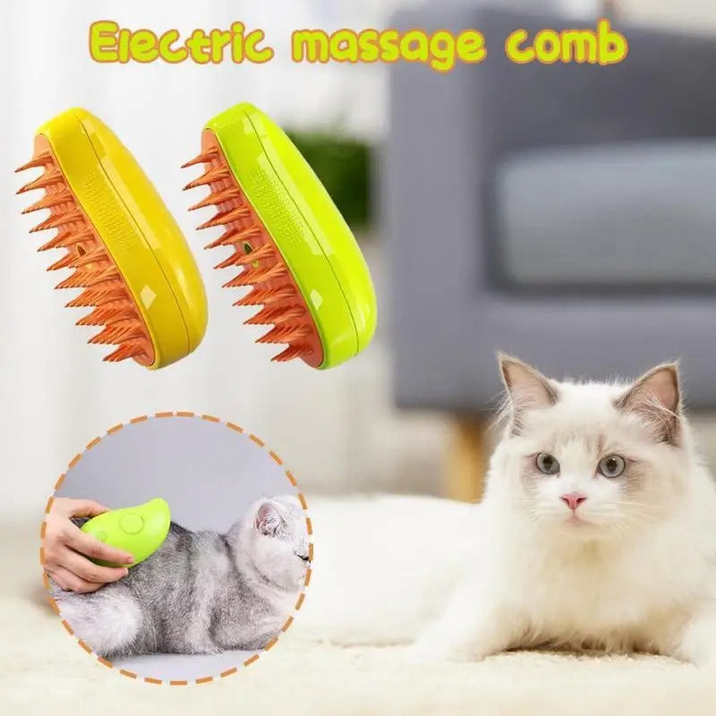 Cepillo para gatos a vapor