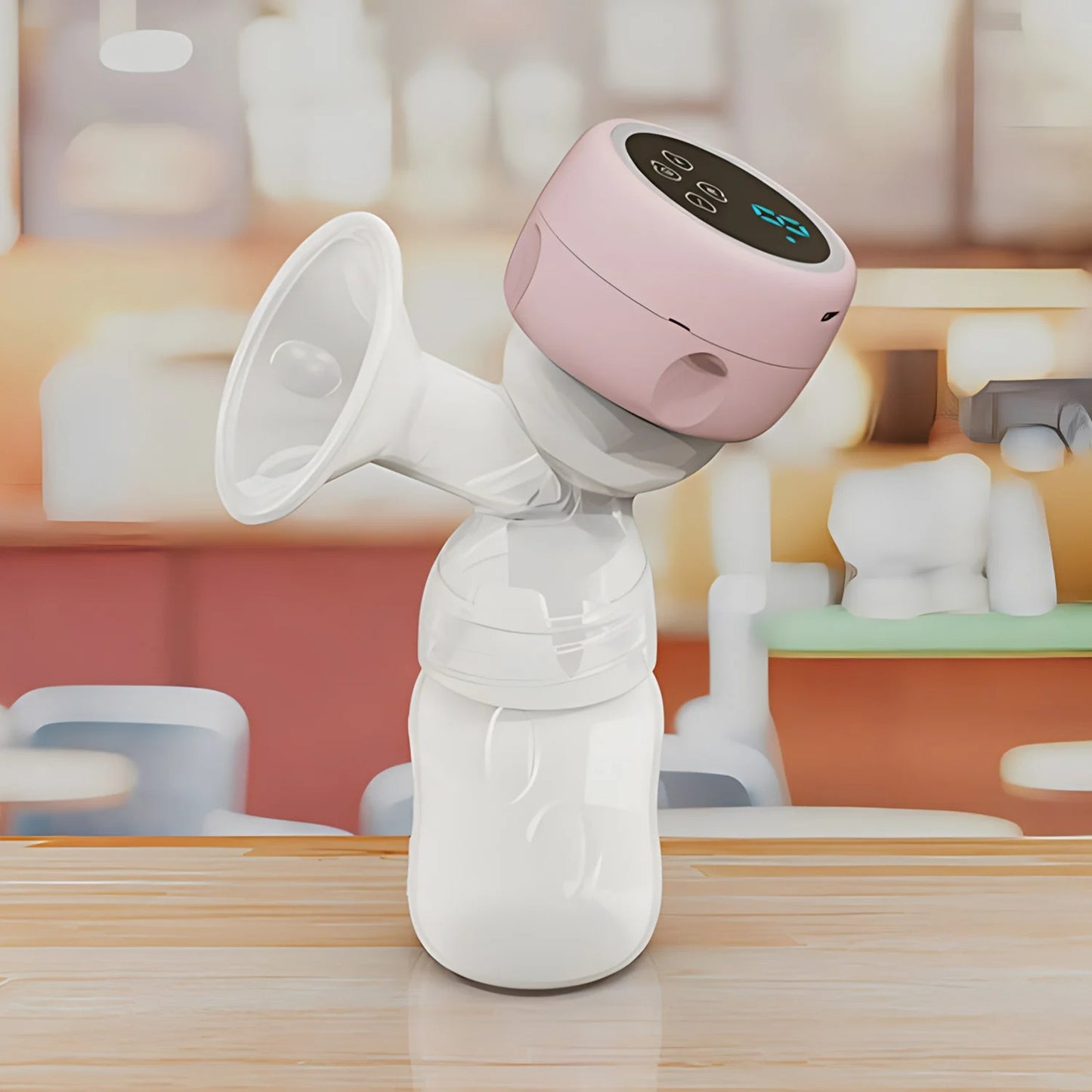 Extractor de Leche Eléctrico Portátil – Silencioso, Recargable y de Succión Regulable para Mamás Modernas