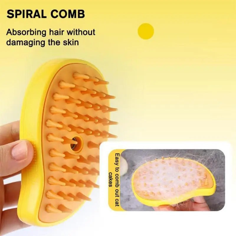 Cepillo para gatos a vapor