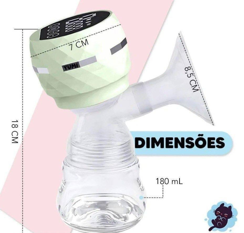 Extractor de Leche Eléctrico Portátil – Silencioso, Recargable y de Succión Regulable para Mamás Modernas